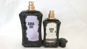 【美品】ANNA SUI アナスイ Eau de Toilette オードトワレ 香水 2点セット/EDT/フレグランス/100mlボトル/LSA27