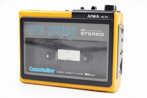 ◎【行董】 AIWA アイワ Cassette Boy カセットボーイ HS-P2 ポータブルカセットプレイヤー ※ゆうパック※ AA757BOM42