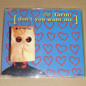 中古輸入CDS The Farm Don't You Want Me [Single 1992][658468 2] Human League Cover Obviously Groovy Train