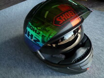SHOEI GT-Air フルフェースヘルメット　サイズ　XL　61ｃｍ　ショウエイ　内装パット　へたり有り　艶消しブラック _画像9