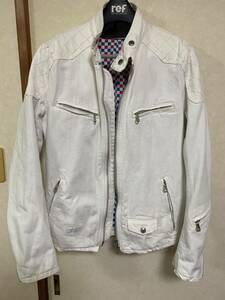 Finders Keepers DENIM BIKERS JKT ダメージ加工 ぼちぼち美used サイズM 激安 売り切り