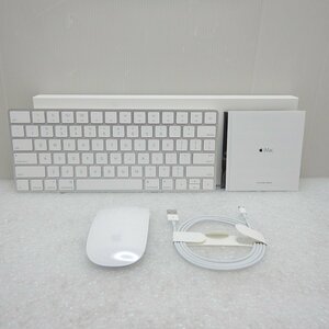 【美品】★送料無料★ iMac付属品 Apple Magic Keyboard 英語マジックキーボード A1644 マジックマウス2 A1657 セット 中古 037