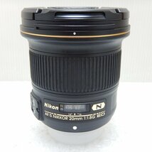 Nikon AF-S NIKKOR 20mm f/1.8G ED 大口径超広角単焦点レンズ ニコン 小型 軽量【中古】002_画像2