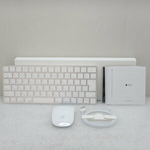 【美品】★送料無料★ iMac付属品 Apple Magic Keyboard 日本語マジックキーボード A1644 マジックマウス2 A1657 セット 中古 067