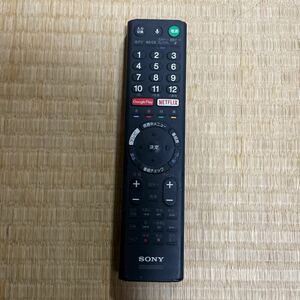 訳あり 動作確認済み【SONY】◆RMF-TX200J◆ TV 音声検索機能付リモコン ソニー