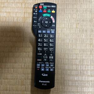 動作確認済み【Panasonic】◆パナソニック◆ テレビリモコン n2qayb001016 中古