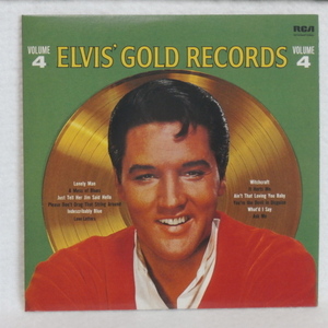 ＜美品＞　エルヴィス・プレスリー　ELVIS PRESLEY　/ 　Elvis' Gold Records Vol.4　（紙ジャケット　収納袋付）　輸入盤