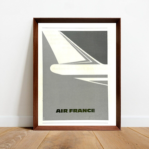  Air France реклама постер 1950 годы Франция Vintage [ сумма есть ]