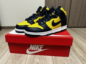 NIKE DUNK HI SP ダンク 新品未使用 27.5cm US9.5 紺黄 ナイキ