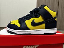 NIKE DUNK HI SP ダンク 新品未使用 27.5cm US9.5 紺黄 ナイキ_画像2