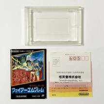 ファミコン ファイアーエムブレム 暗黒竜と光の剣 箱説付き Nintendo Famicom Fire Emblem Ankokuryu to Hikari no Ken_画像9