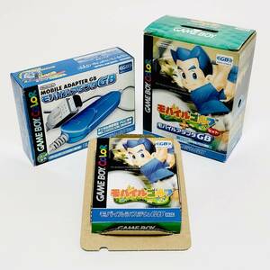 ゲームボーイ カラー モバイルゴルフ + モバイルアダプタGBセット PDC専用 任天堂 Nintendo Gameboy Mobile Golf + Mobile Adapter GB CIB