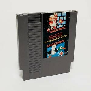 【送料無料】 北米版 ファミコン NES スーパーマリオブラザーズ ＋ ダックハント Super Mario Bros. + Duck Hunt ソフトのみ 任天堂