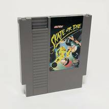 【送料無料】 北米版 ファミコン NES スケート・オア・ダイ Skate or Die ソフトのみ Ultra Games Electronic Arts Konami コナミ_画像1
