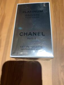 シャネルエゴイストプラチナム オードゥ トワレット（ヴァポリザター） 100ml 未使用品 送料込 CHANEL EGOIST PLATINUM