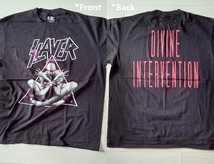 ★［ XL ］「 SLAYER スレイヤー triangle demon バンド ビンテージスタイル プリントTシャツ 」新品_画像1