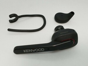 KENWOOD ワイヤレス ヘッドセット KH-M700-B ブラック ノイズキャンセリング機能 片耳ヘッドセット Bluetooth ケンウッド 動作確認済み