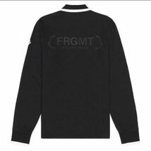 Moncler Genius Fragment LS POLO BLACK L_画像2