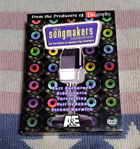 DVD the songmakers collection bar to*baka rack Carol * King Jerry *go fins Phil *lamo-n2 sheets set disk excellent . work 