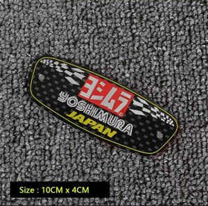 ヨシムラ YOSHIMURA JAPAN 耐熱ステッカー　アルミステッカー　バイクステッカー　マフラーステッカー