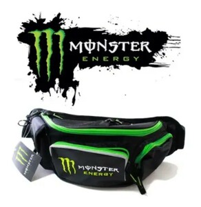 バイク用　モンスターエナジー　レッグポーチ　防水バッグ　ウエストバッグ　Monster energy Bag　サイズ 30*15*12cm