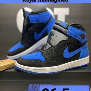 Nike Air Jordan1 Retro HighOG ロイヤルリイマジンド