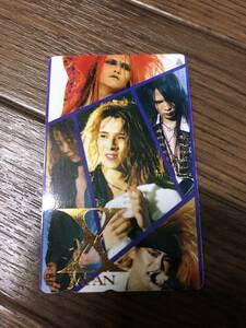 x japan hide テレカ　カード
