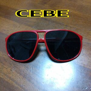 【レア】フランス製 80s ＣＥＢＥ ティアドロップ型サングラス