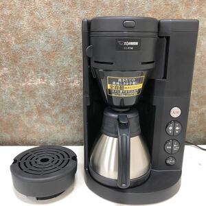 【開封済み・未使用品】11-39 ZOJIRUSHI 象印 コーヒーメーカー EC-RT40-BA ブラック 1〜4杯用 説明書付き 箱付き