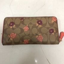 【中古品】11-60 COACH コーチ ANNASUI アナスイ CLATHAS クレイサス 財布 長財布 花柄 3点セット_画像3