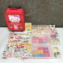 【中古品】11-68 Sanrio サンリオ ハローキティ ミミィ マイメロディ ポムポムプリン まとめ ハンドメイド マグネット キーホルダー グッズ_画像1