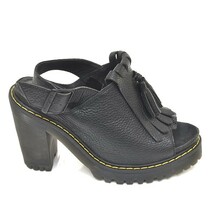 ドクターマーチン Dr.Martens フリンジ サンダル ブラック 黒 UK5(JP24cm) sh23-0763_画像2