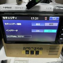 2021年秋版 トヨタ純正 SDナビ NSCN-W68 説明書有_画像5