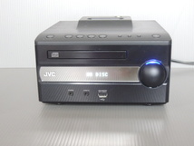 JVC 美品 中古 USB CD コンパクト コンポーネント CA- EXS1-B ブラック　ウッド調　奇麗_画像4