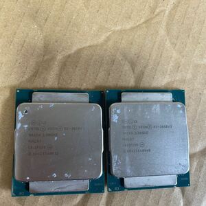 Intel Xeon E5-2650 V3 SR1YA 2.30GHz 2個セット