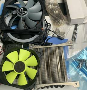 [ used ]PROLIMA TECH size Samuel 17 fan 3 piece attached / LGA115x/LGA1200 for top flow type Samuel17 Scythe