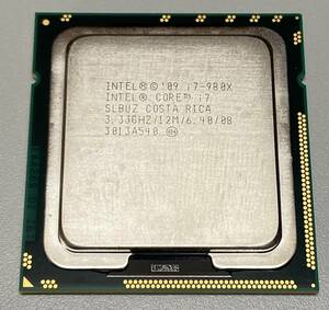 【未確認】保証無し Intel Core i7-980X Extreme Edition / LGA1366