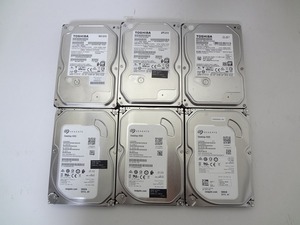 3.5インチHDD 500GB 6個セット 中古正常動作品