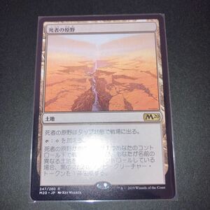 死者の原野　ギャザリング mtg 2020