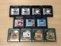 ゲームボーイカラー ソフト11本おまとめ♪ GBC ドラクエモンスターズ・ワンピース・ポケモンカードなど 全て動作確認済み_画像1