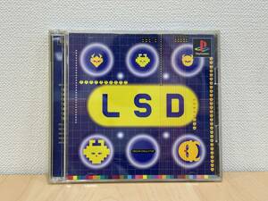 【5250】美品 PS ソフト プレステ LSD DREAM EMULATOR Asmik Ace アスミック・エース エンタテインメント 箱説帯ハガキ付