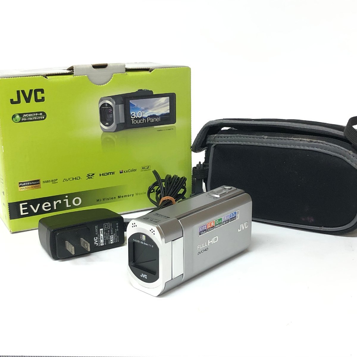 youtube撮影にピッタリ! 良品 動作確認/点検清掃済 JVC Victor Everio