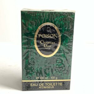 f001 B 未開封保管品 Christian Dior クリスチャンディオール 香水 POISON 100ml 100g パルファム フレグランス EDT