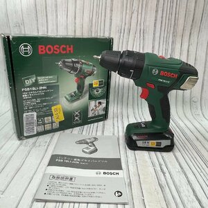 m002 D2(80) 3 BOSCH ボッシュ PSB18LI-2HN 18V 振動 ドライバ ドリル 本体 バッテリー1個付 電動工具 DIY