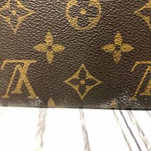 m001 Y1 LOUIS VUITTON ルイヴィトン モノグラム バケット用ポーチ マルチケース 小物入れ レディース メンズ ブラウン_画像3