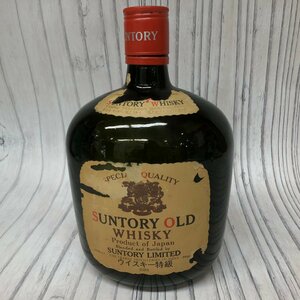 m001 H SUNTORY サントリーオールド ウィスキー 空き瓶 特大 大瓶 4000ml 4L オールドボトル 空瓶