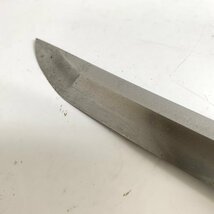 f001 F 1円 脇差 無銘 わきざし 長さ45.2cm　銃砲刀剣類登録証 刀剣乱舞/鬼滅の刃/日本刀 武具 真剣 骨董品_画像2