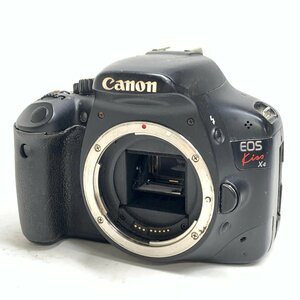 f001 C Canon キャノン EOS Kiss X4 デジタル一眼レフカメラボディ 本体 レンズ・バッテリー無し ジャンク