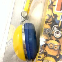 s001 N2 新品未使用 ミニオンズ ヘッドフォン DESPICABLE ME3 Headset イエロー minions_画像5