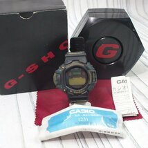 m002 D3 39 CASIO カシオ G-SHOCK Gショック DW-6700 ケース付き 電池切れ ジャンク メンズ 腕時計_画像2